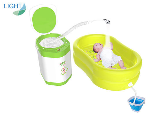 Non Slip Portable Folding Inflatable Baby Tubs Air Filled Bathtub Untuk Bayi