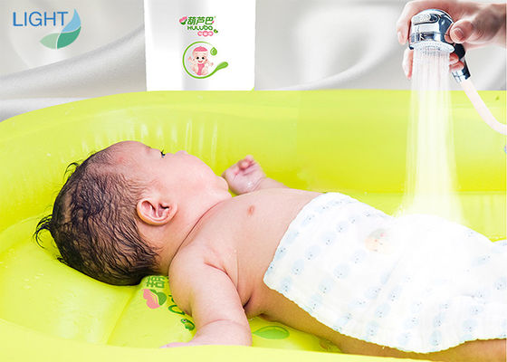 Tahan Air IPX4 Meledakkan Bak Mandi Bayi Dengan Air mengalir Mencegah Infeksi